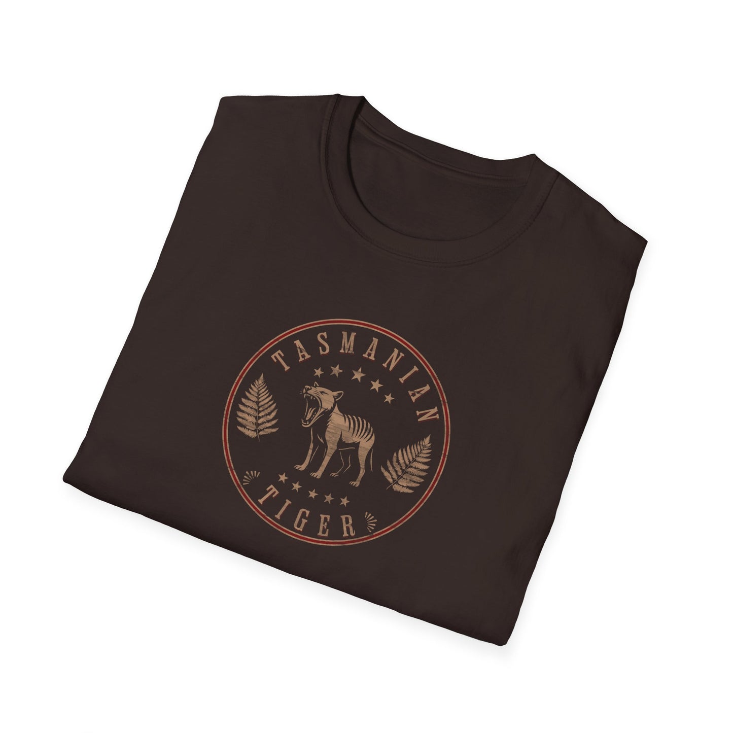 Tasmanian Tiger Vintage T-Shirt Thylacine Shirt, Extinct Animal Tee, Retro Wildlife Graphic, Australian Animal Gift