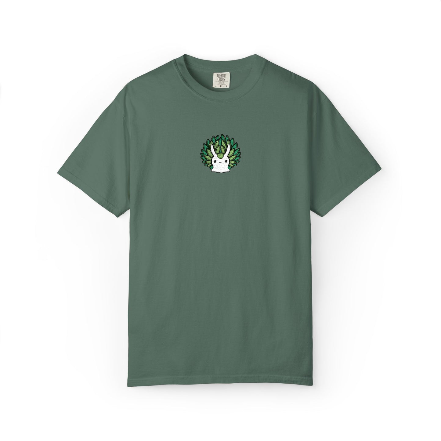 Sea Sheep Embroidered Comfort Colors T-Shirt, Cute Sea Slug Shirt, Nudibranch Tee, Ocean Animal Gift, Marine Biology Embroidered Shirt