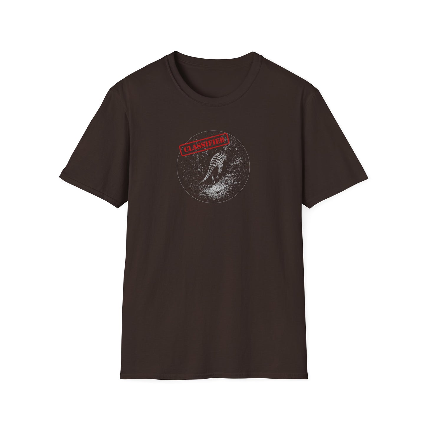 Thylacine T-Shirt, Classified Tasmanian Tiger Shirt, Extinct Animal Tee, Australian Wildlife Shirt, Cryptid Lover Gift, Retro Graphic Tee