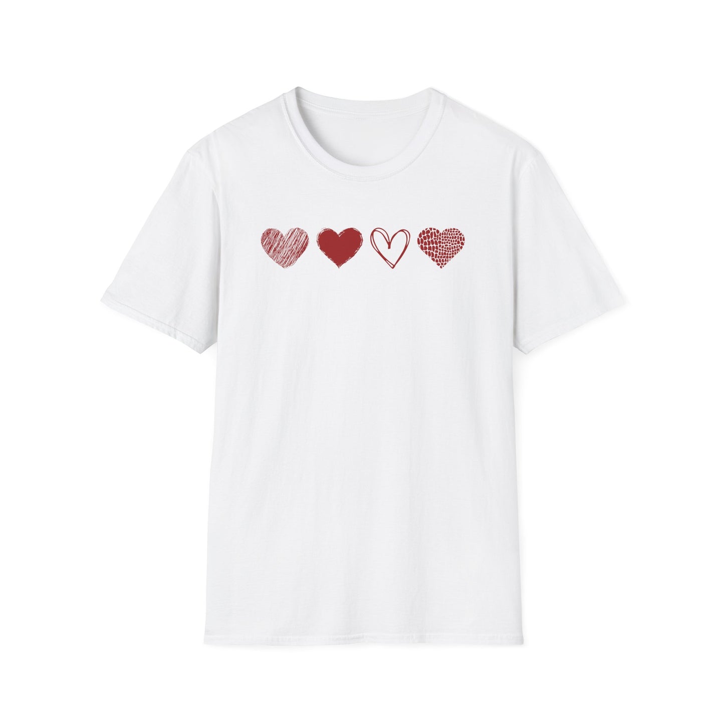 Reptile Scale Hearts T-Shirt, Valentines Reptile Shirt, Snake Lover Gift, Lizard Lover Tee, Herpetology Valentine Shirt, Animal Lover Tee