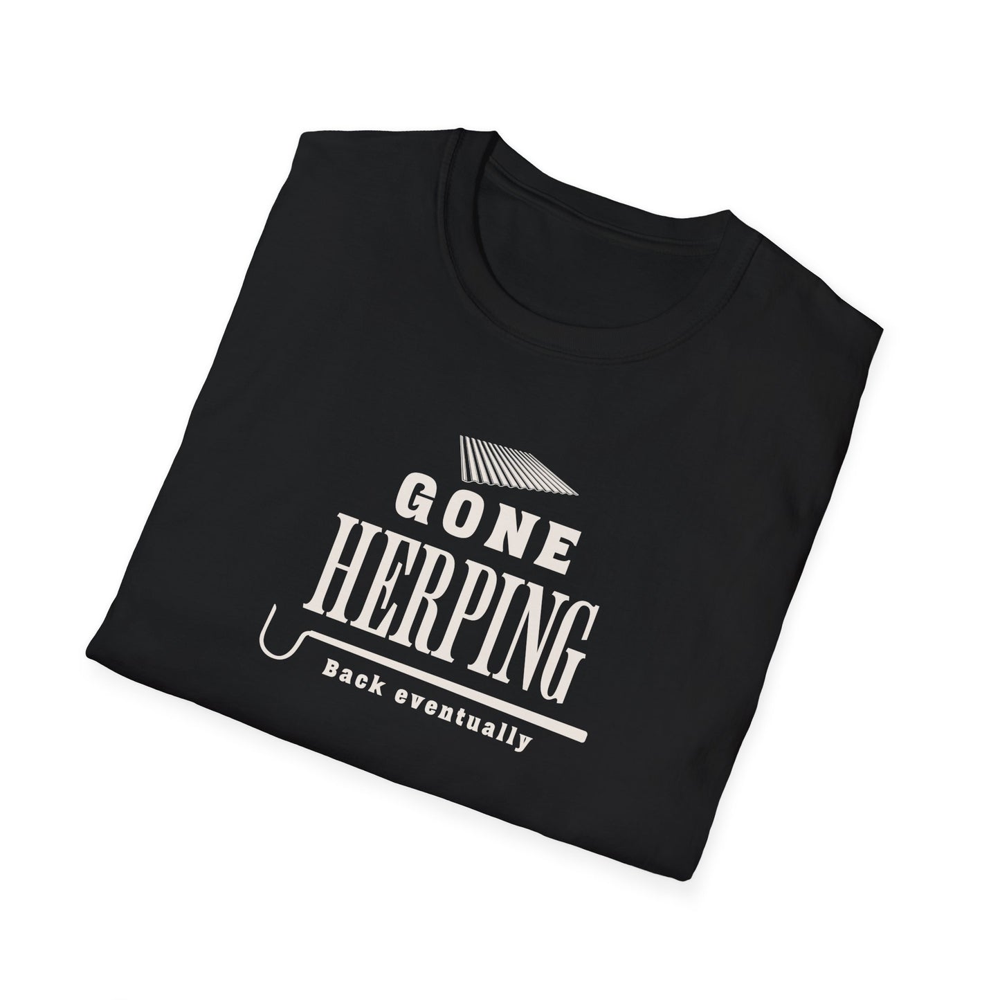 Gone Herping T-Shirt, Back Eventually Shirt, Field Herping Tee, Reptile Lover Gift, Snake Lover Shirt, Wildlife Graphic Tee