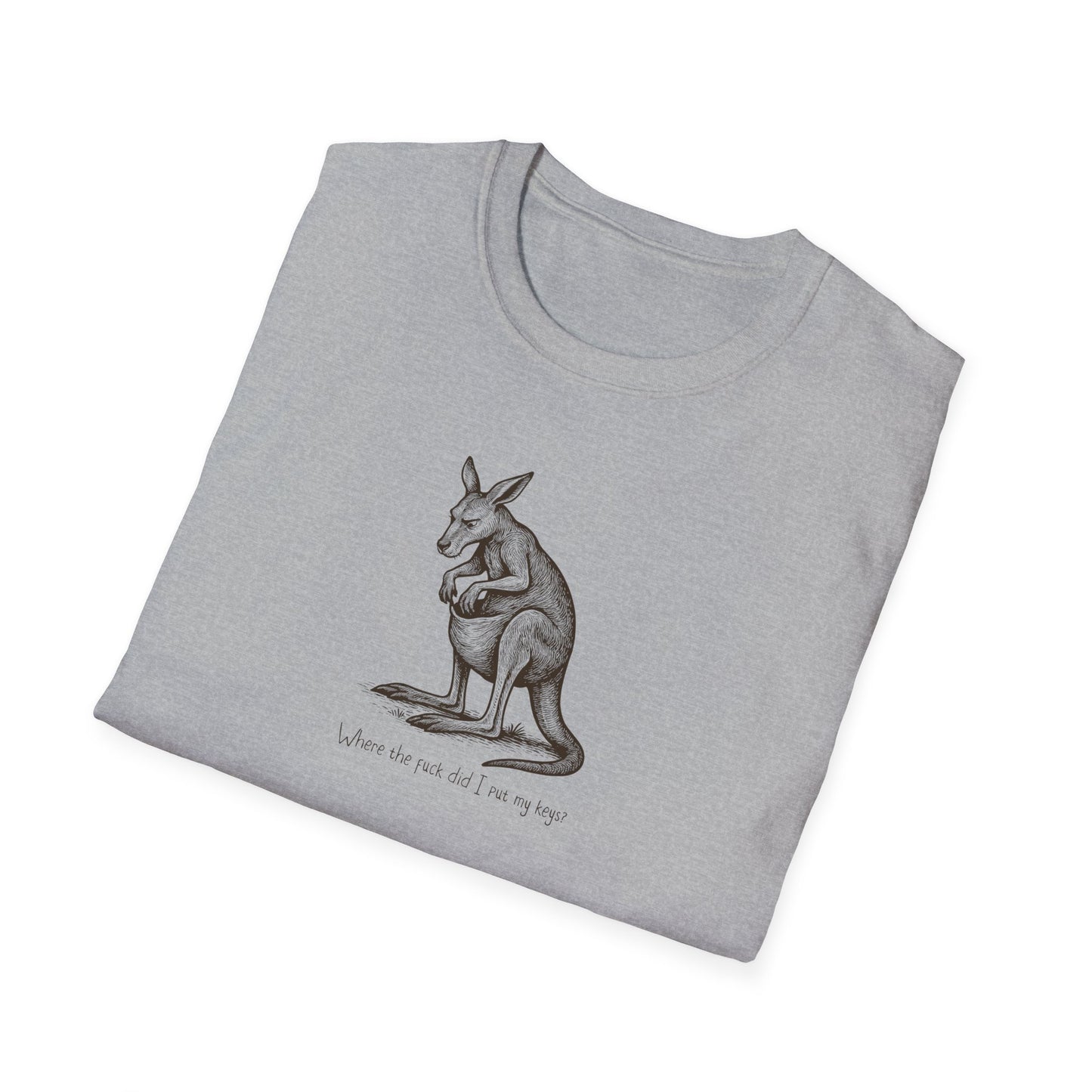 Funny Kangaroo T-Shirt, Australian Kangaroo Tee, Aussie Animal Shirt, Kangaroo Graphic Tee, Australian Wildlife T-Shirt, Casual Humor Tee