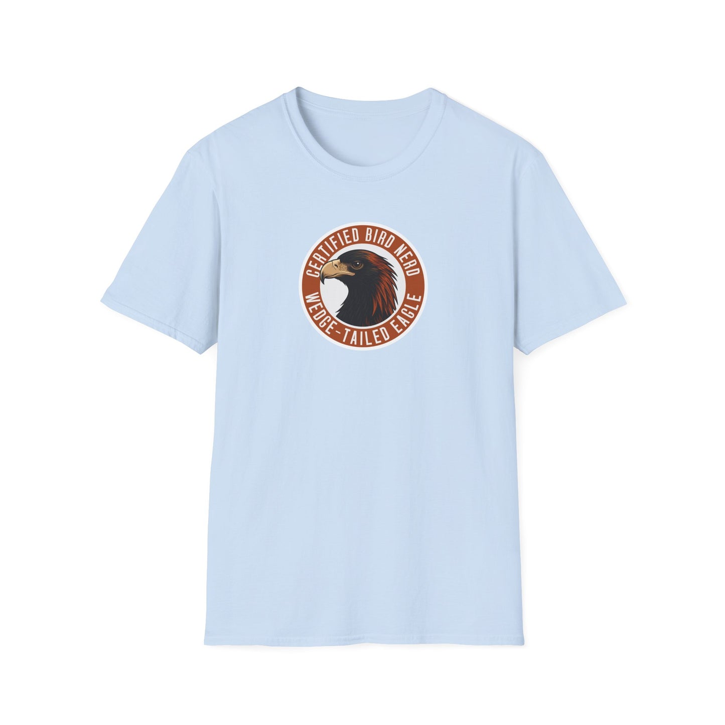 Wedge-Tailed Eagle T-Shirt, Certified Bird Nerd Shirt, Australian Bird Tee, Birdwatching Gift, Wildlife Lover Tee, Raptor Shirt