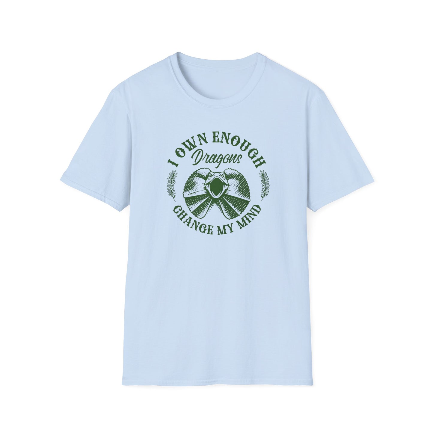 Frilled Dragon T-Shirt I Own Enough Dragons Shirt, Funny Reptile Keeper Tee, Beardie Lover Gift, Lizard Owner Shirt