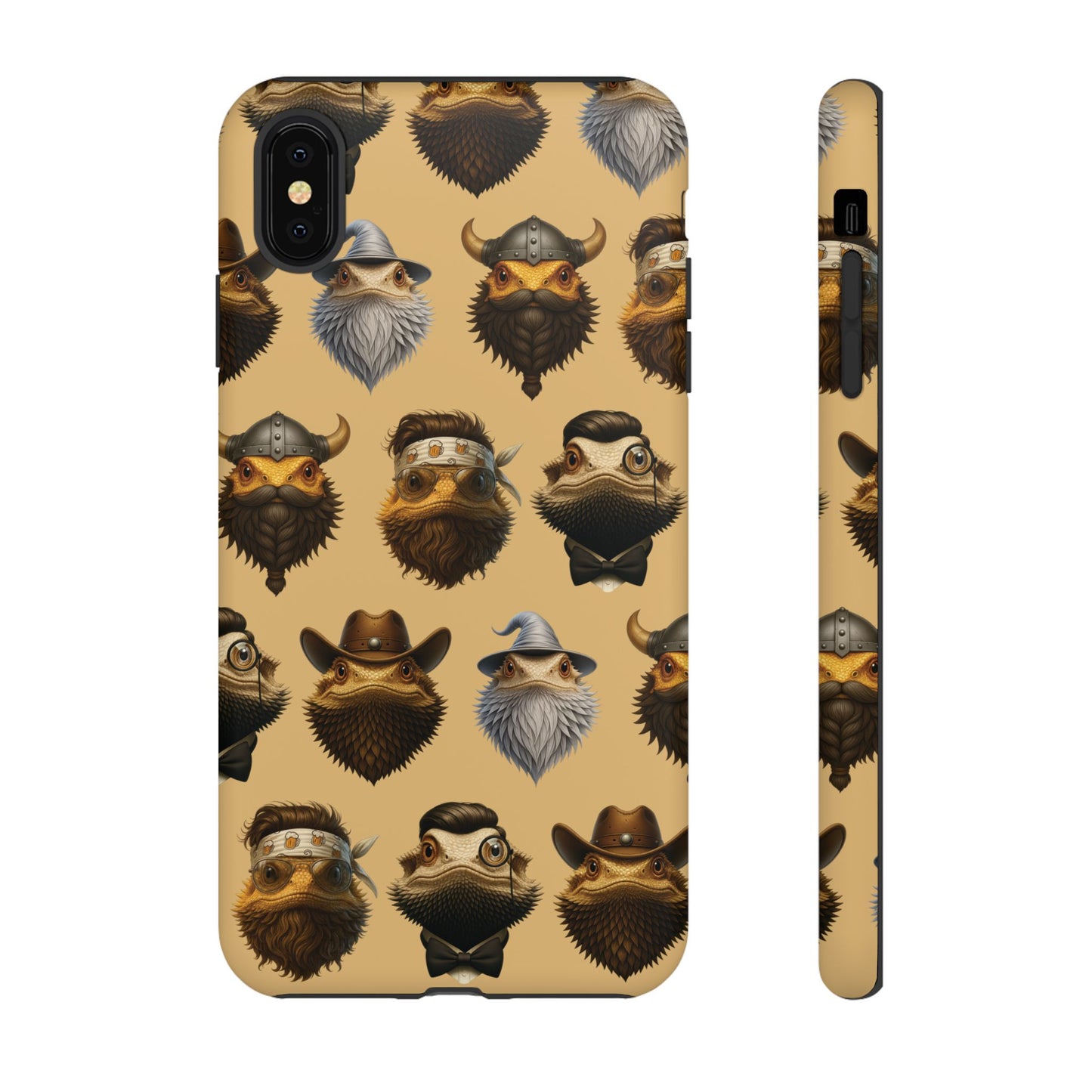 Quirky Bearded Dragon iPhone Case – Great Beards Reptile Lover Gift