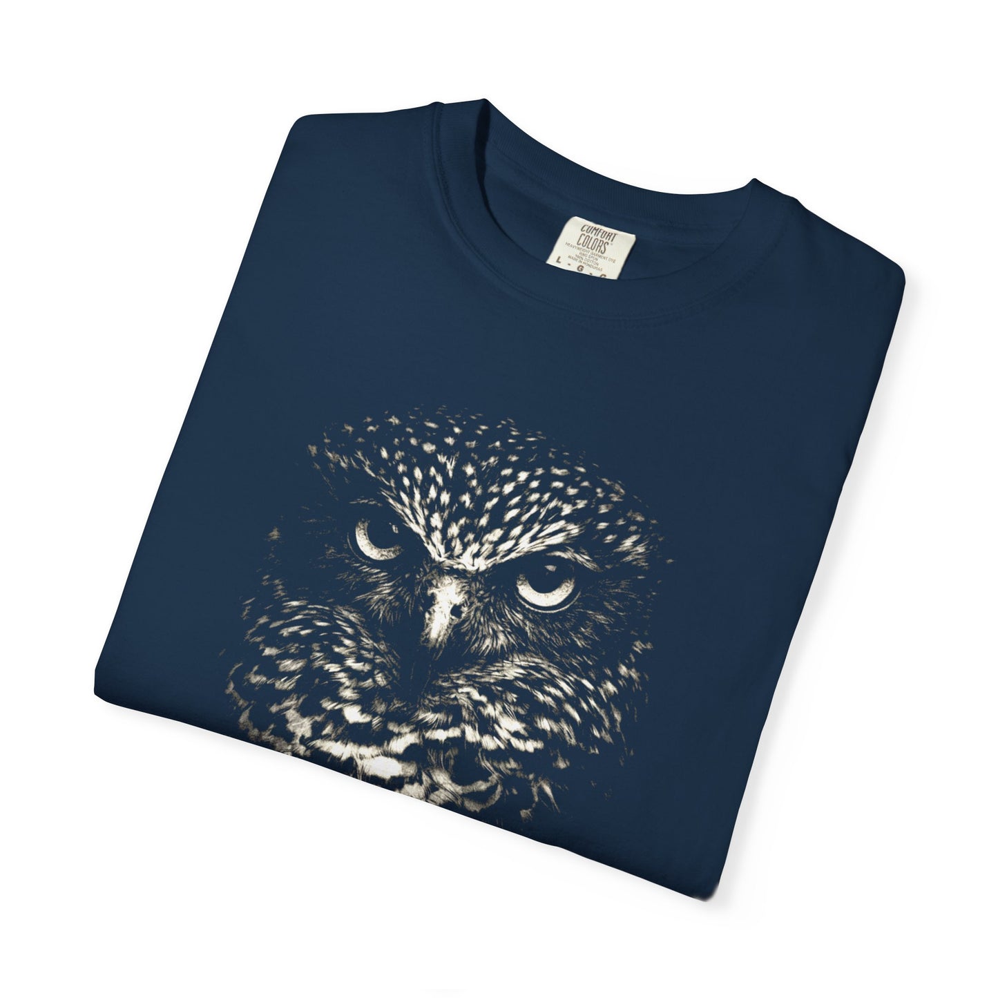 Powerful Owl Shirt, Comfort Colors Owl Tee, Owl Graphic T Shirt, Bird Lover Gift, Owl Lover Shirt, Wildlife Bird Shirt, Nature Graphic Tee