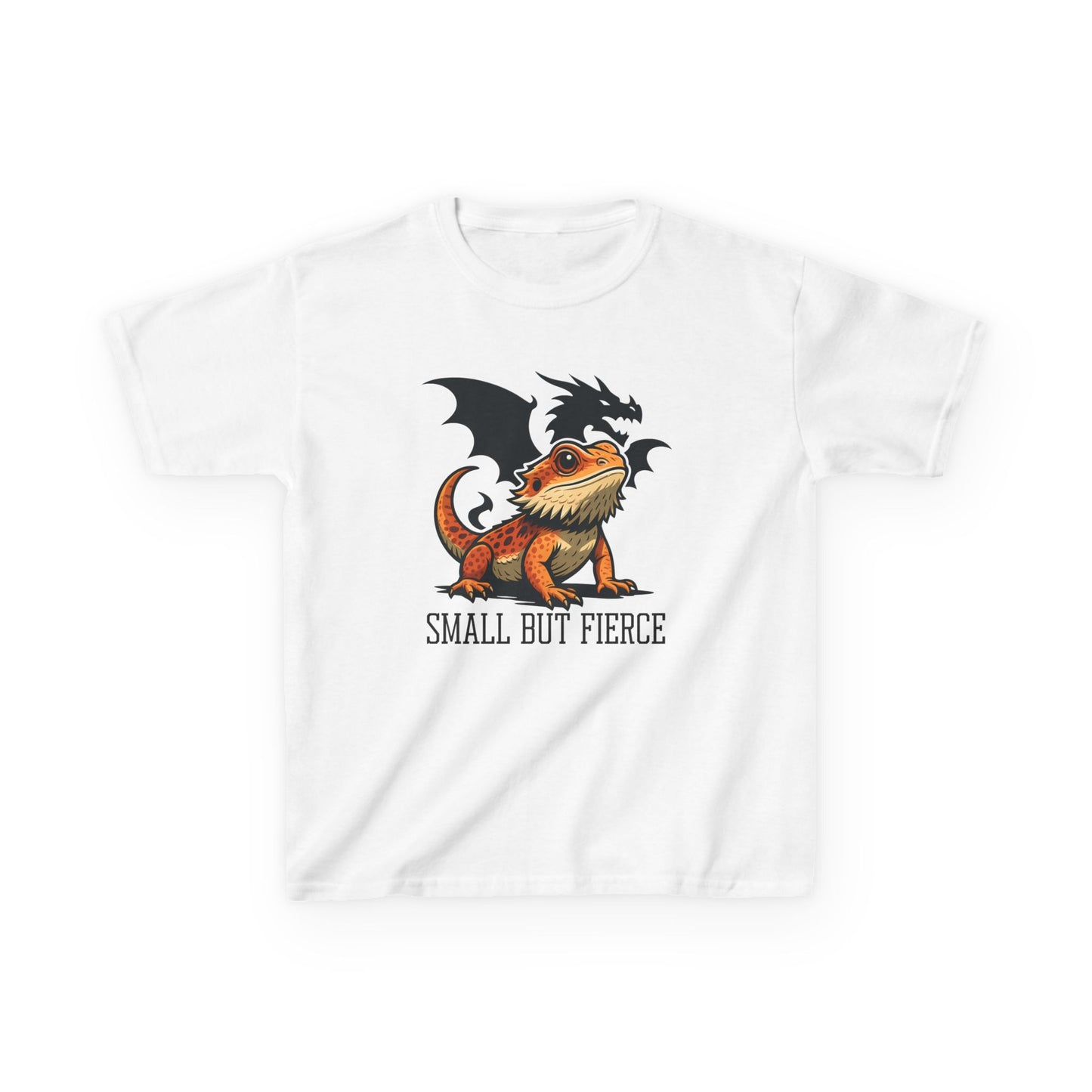 Kids Bearded Dragon T-Shirt – Small but Fierce Reptile Lover Tee