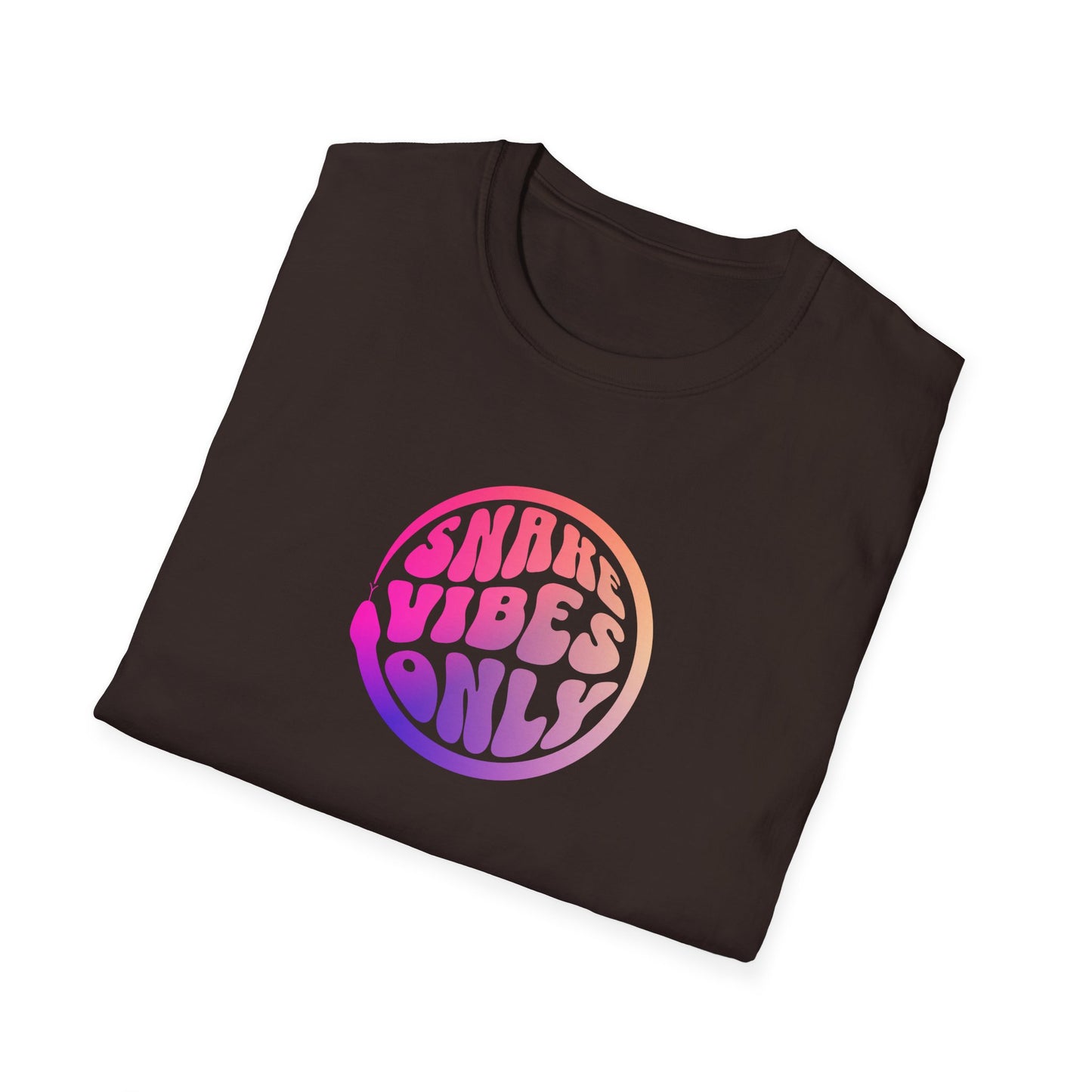 Snake Vibes Only T-Shirt, Snake Lover Shirt, Reptile Graphic Tee, Herpetology Shirt, Serpent Lover Gift, Retro Animal Tee