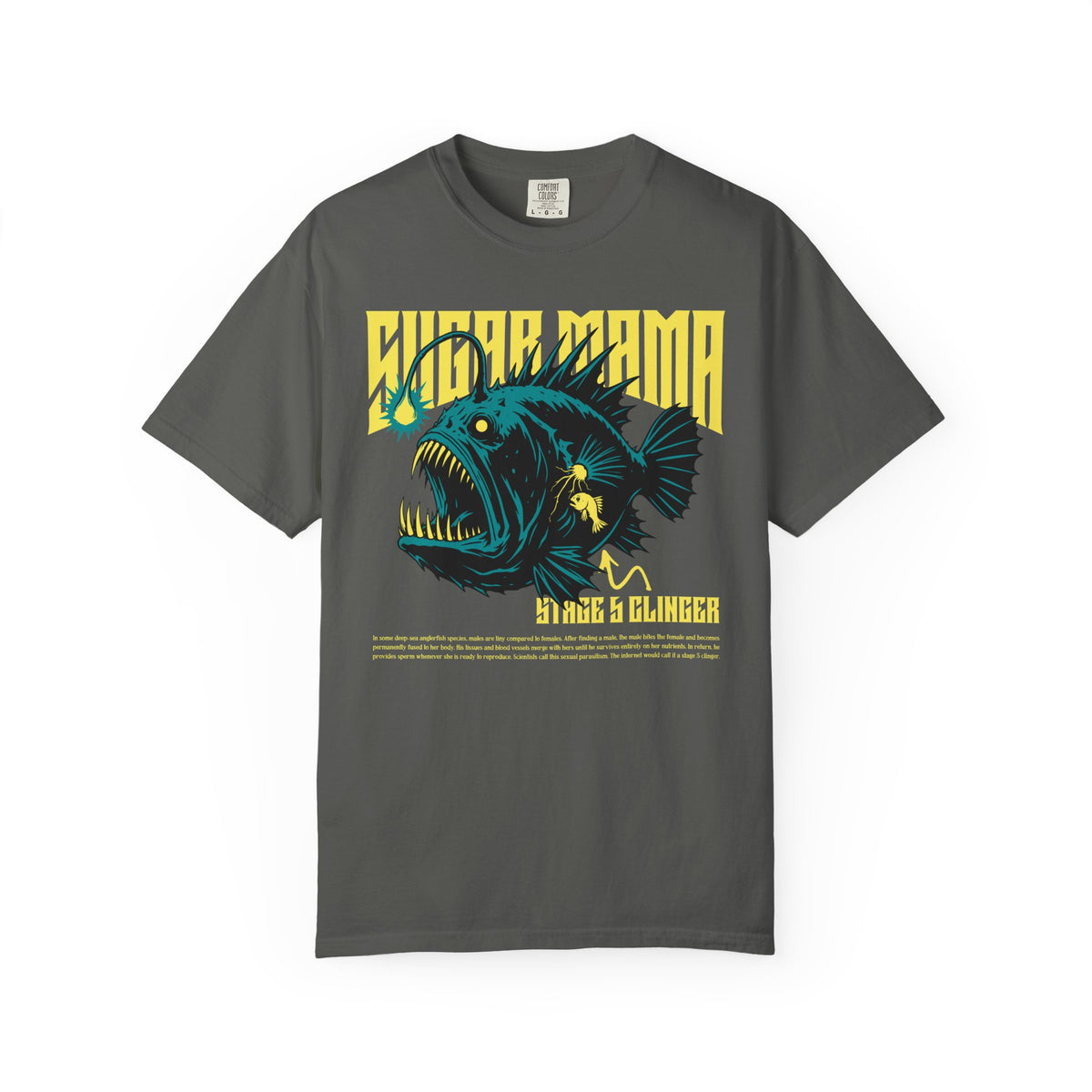 Angler Fish Shirt, Comfort Colors Deep Sea Fish Tee, Marine Biology T Shirt, Ocean Lover Gift, Funny Anglerfish Graphic Tee, Science Shirt