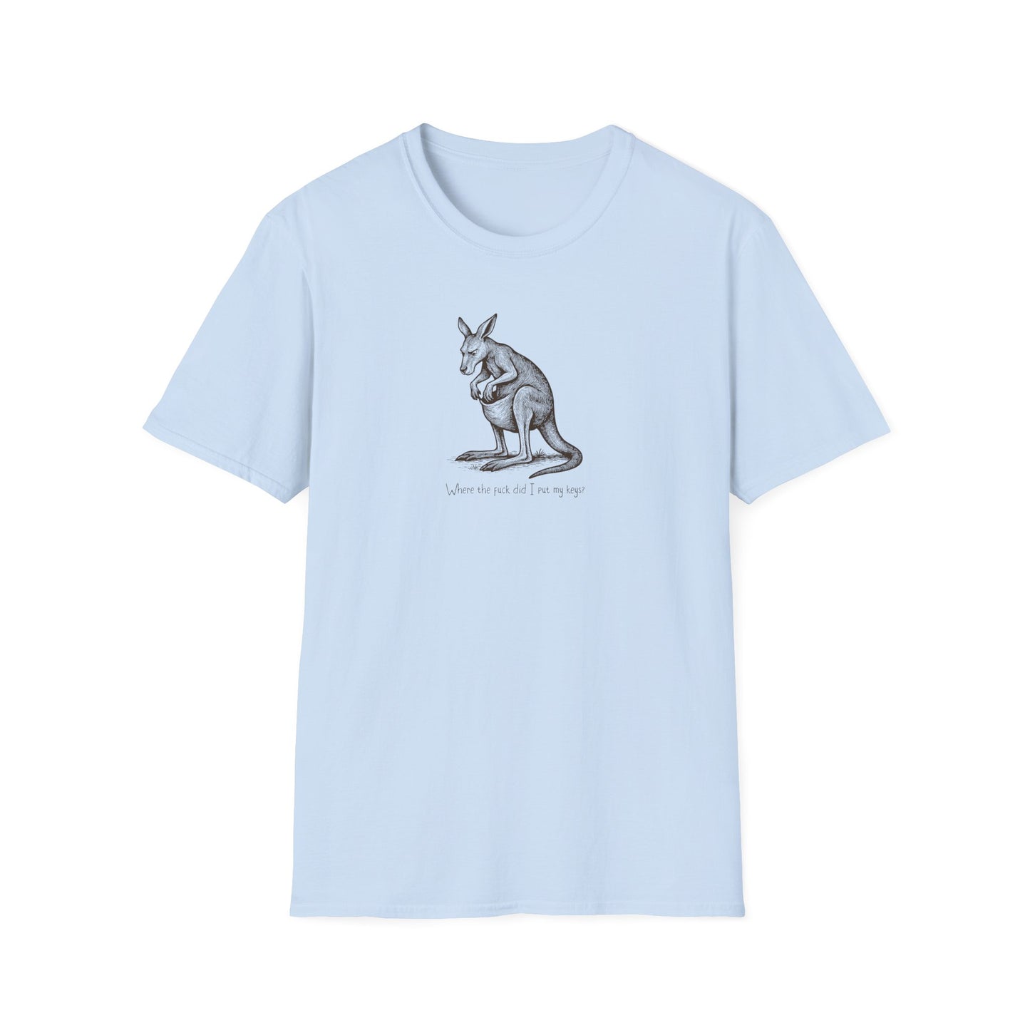 Funny Kangaroo T-Shirt, Australian Kangaroo Tee, Aussie Animal Shirt, Kangaroo Graphic Tee, Australian Wildlife T-Shirt, Casual Humor Tee