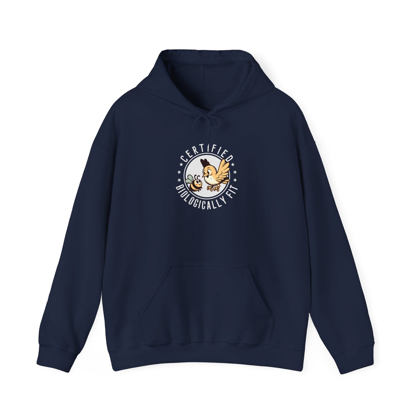 Certified Biologically Fit Hoodie, Biology Hoodie, Natural Selection Hoodie, Evolution Science Hoodie, Biology Teacher Gift, STEM Hoodie, Science Lover Gift