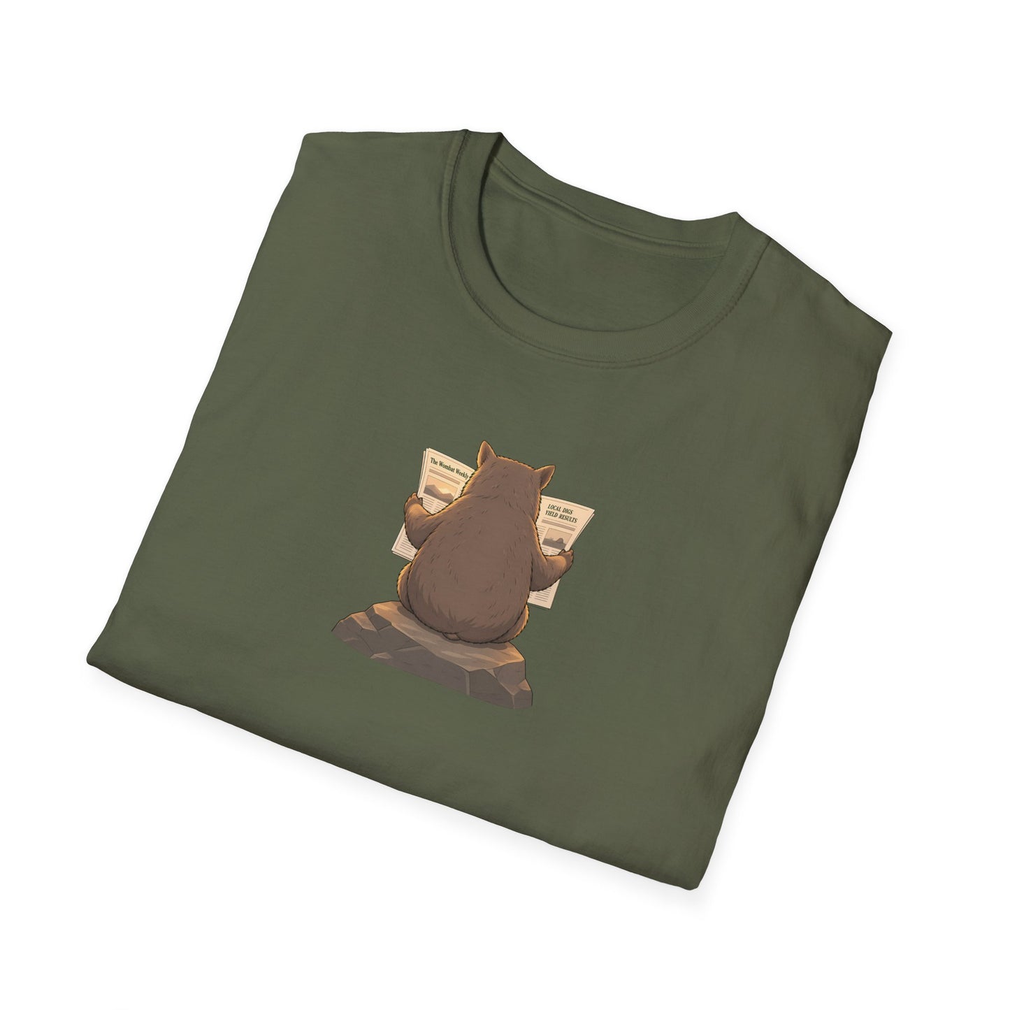 Wombat T-Shirt Funny Australian Animal Shirt, Cute Wombat Tee, Aussie Wildlife Shirt, Animal Lover Gift, Wombat Lover Shirt, Nature Tee