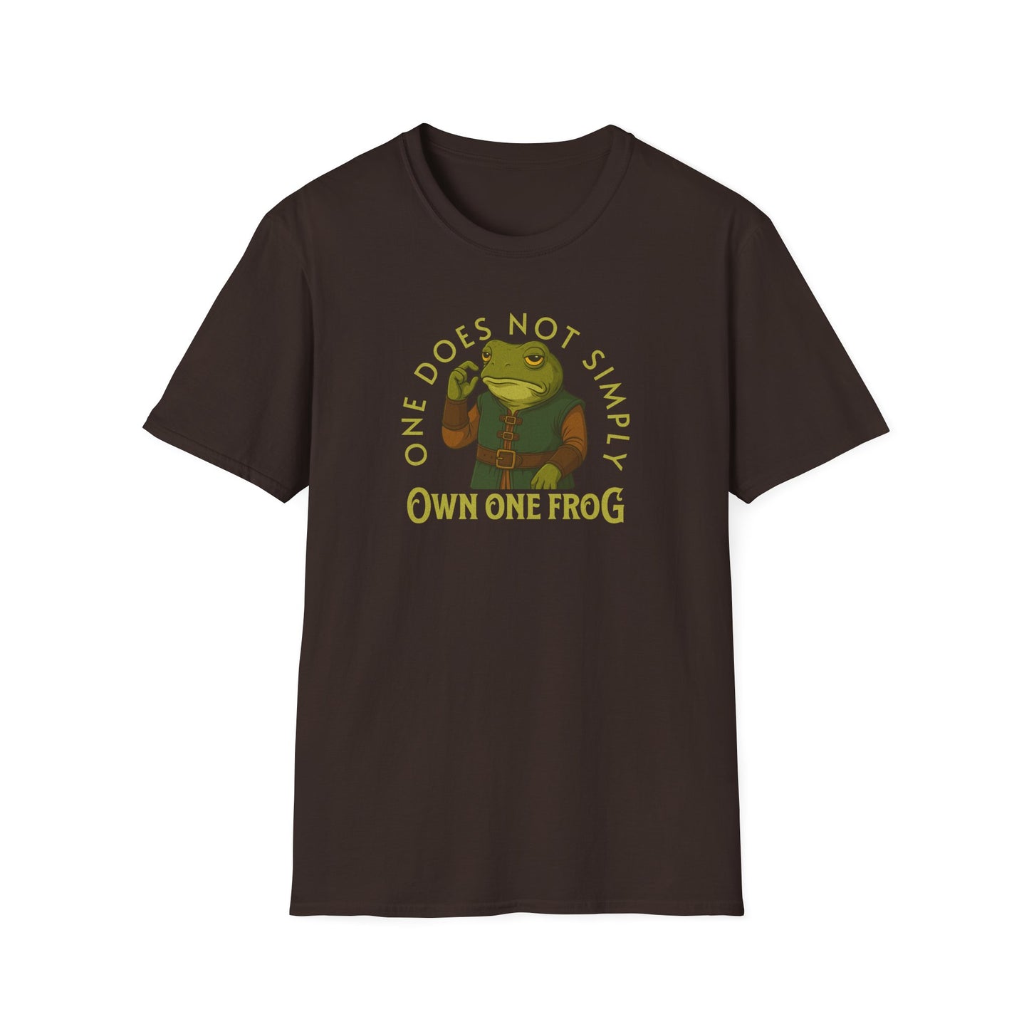 Funny Frog T-Shirt One Does Not Simply Own One Frog, Frog Meme Shirt, Amphibian Lover Gift, Cute Frog Tee