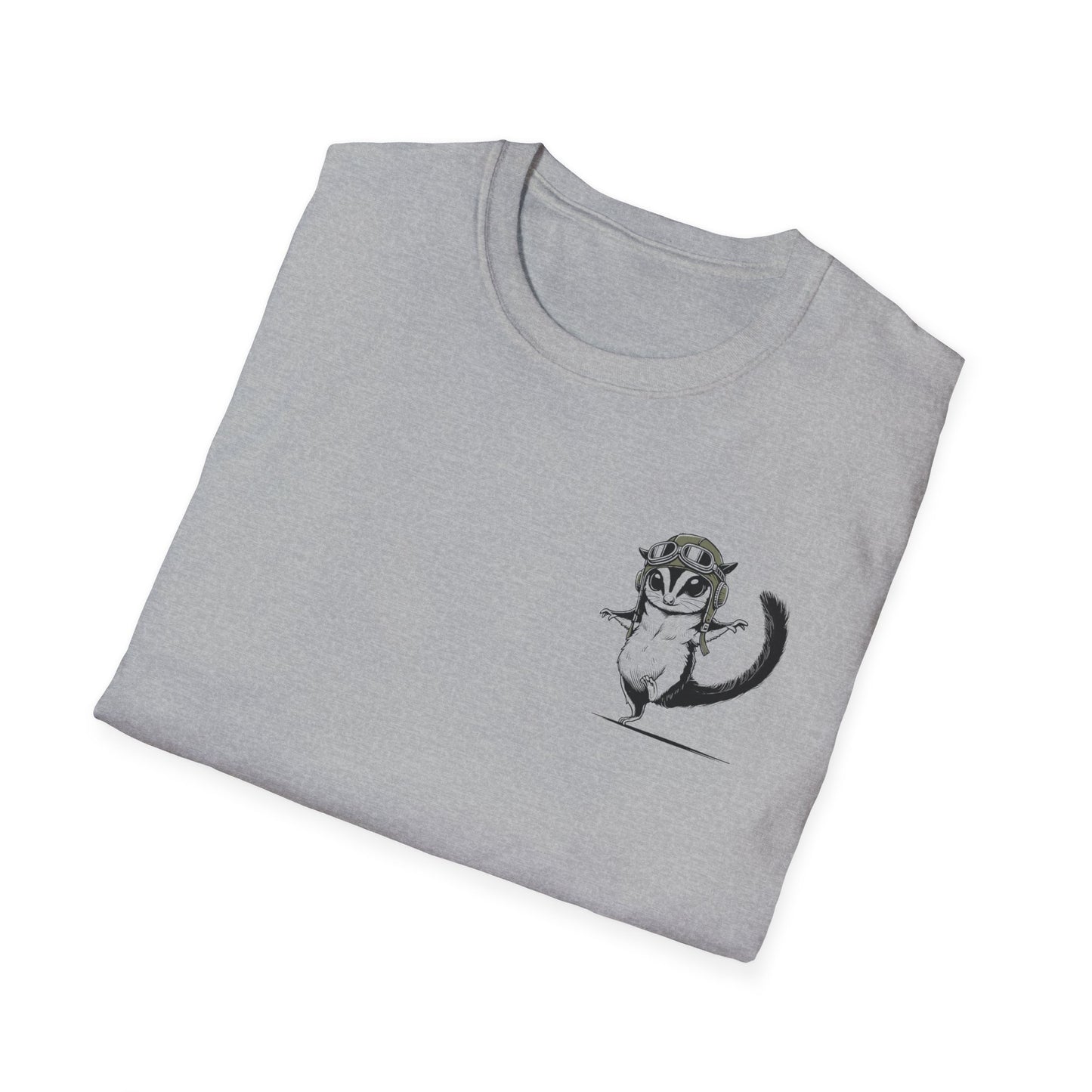 Whimsical Sugar Glider T-Shirt, Cute Sugar Glider Shirt, Flying Possum Tee, Aussie Wildlife Shirt, Nocturnal Animal Gift, Sugar Glider Lover Tee