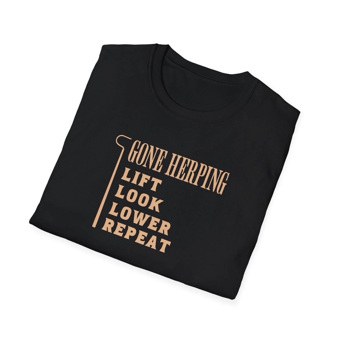 Gone Herping T-Shirt, Lift Look Lower Repeat Shirt, Reptile Lover Tee, Field Herping Gift, Snake Lover Shirt, Wildlife Graphic Tee