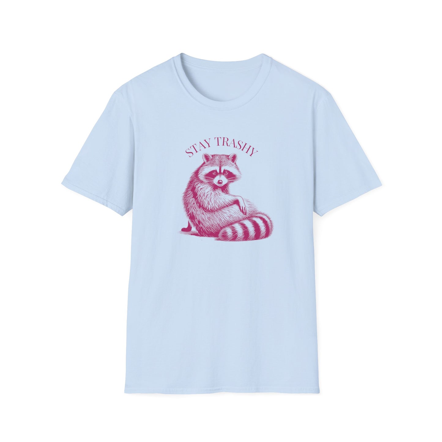 Stay Trashy Raccoon T-Shirt, Funny Raccoon Shirt, Trash Panda Tee, Cute Raccoon Shirt, Animal Humor Tee, Funny Animal Shirt