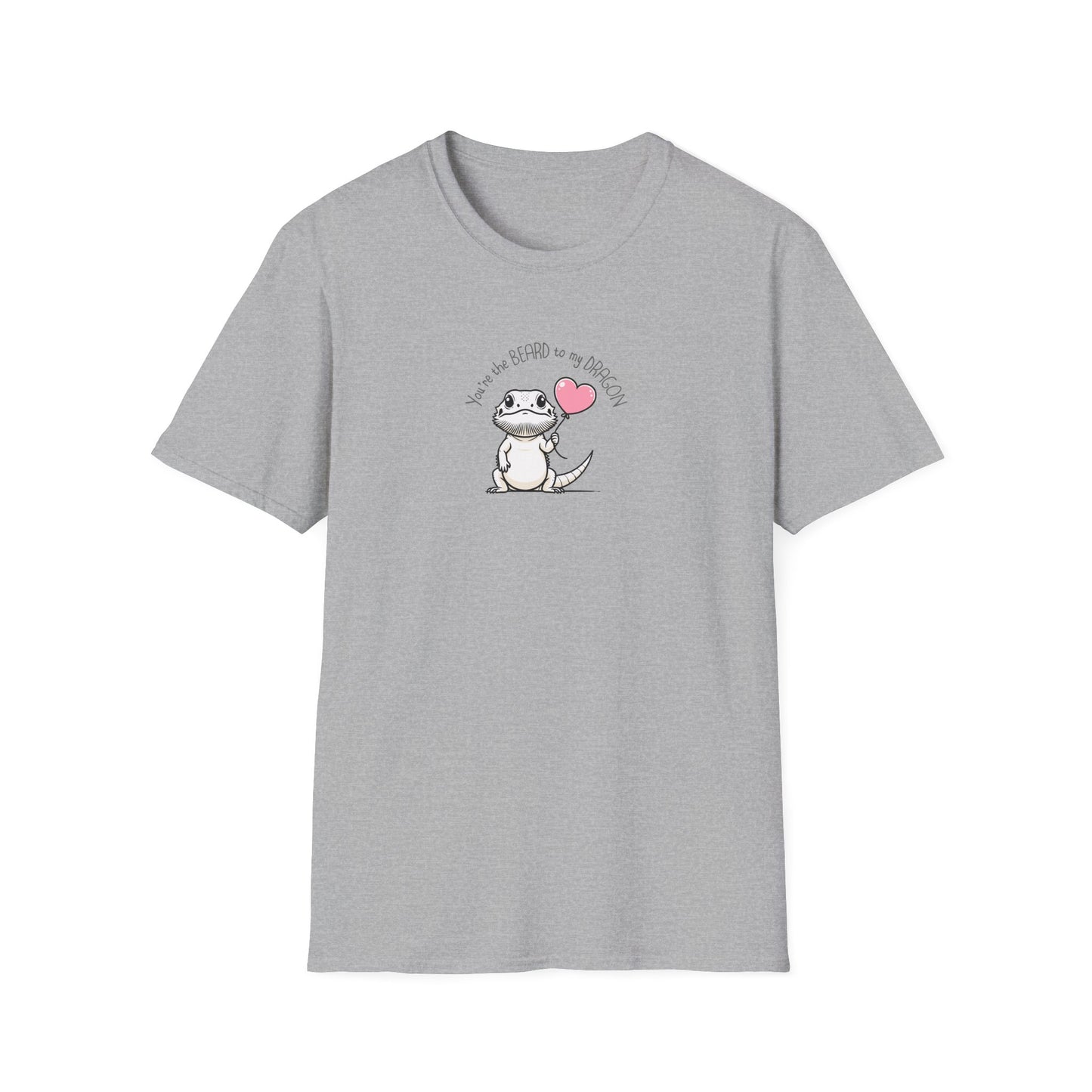 Bearded Dragon Valentine T-Shirt, You’re The Beard To My Dragon Tee, Reptile Lover Shirt, Cute Beardie Owner Gift