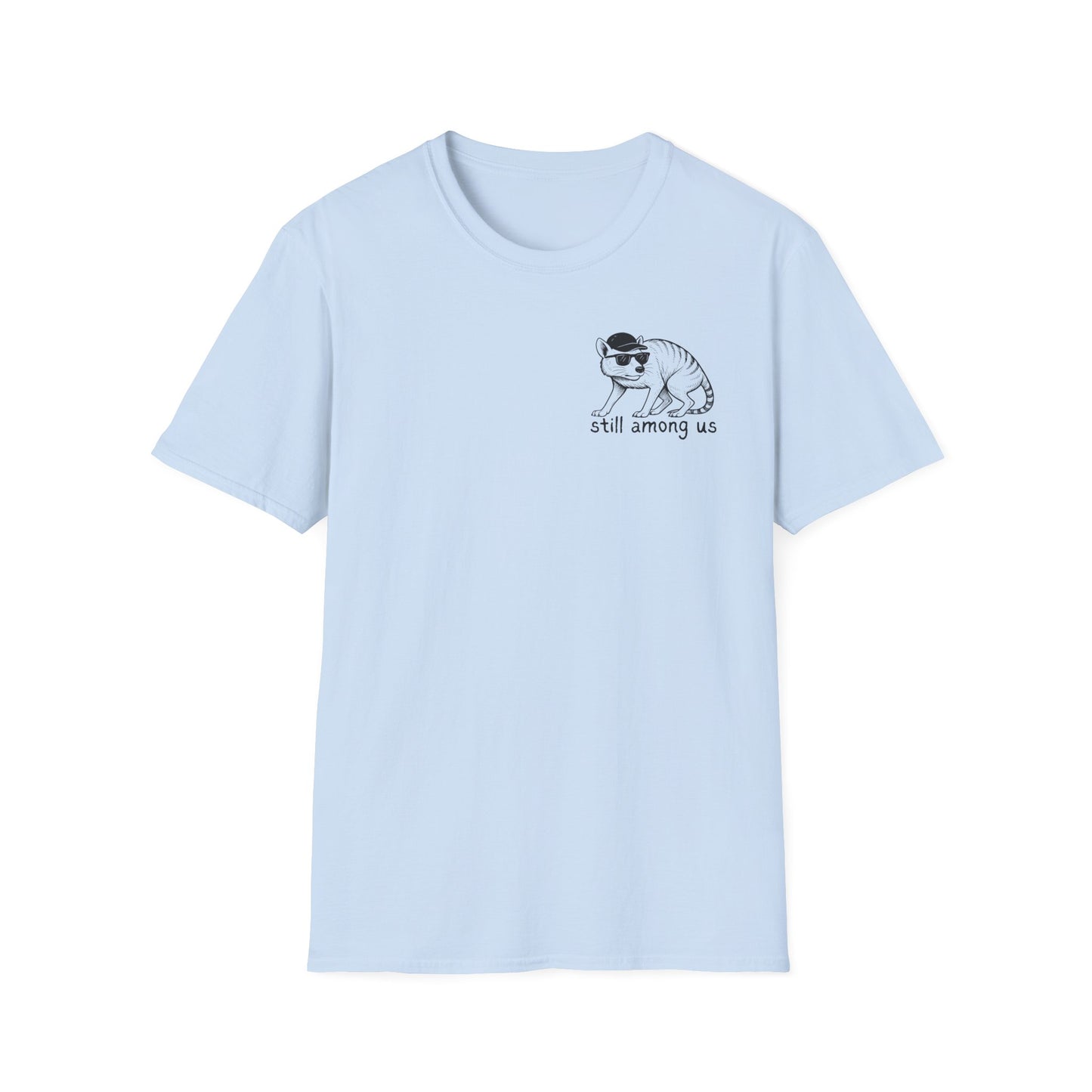 Tasmanian Tiger Incognito T-Shirt, Thylacine Disguise Shirt, Funny Extinct Animal Tee, Cryptid Shirt, Aussie Wildlife Humor, Thylacine Gift