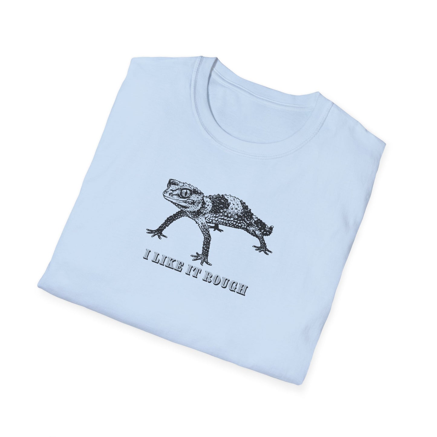 Rough Knob Tailed Gecko T-Shirt, I Like It Rough Shirt, Funny Gecko Shirt, Australian Gecko Tee, Reptile Lover Gift, Herpetology Shirt