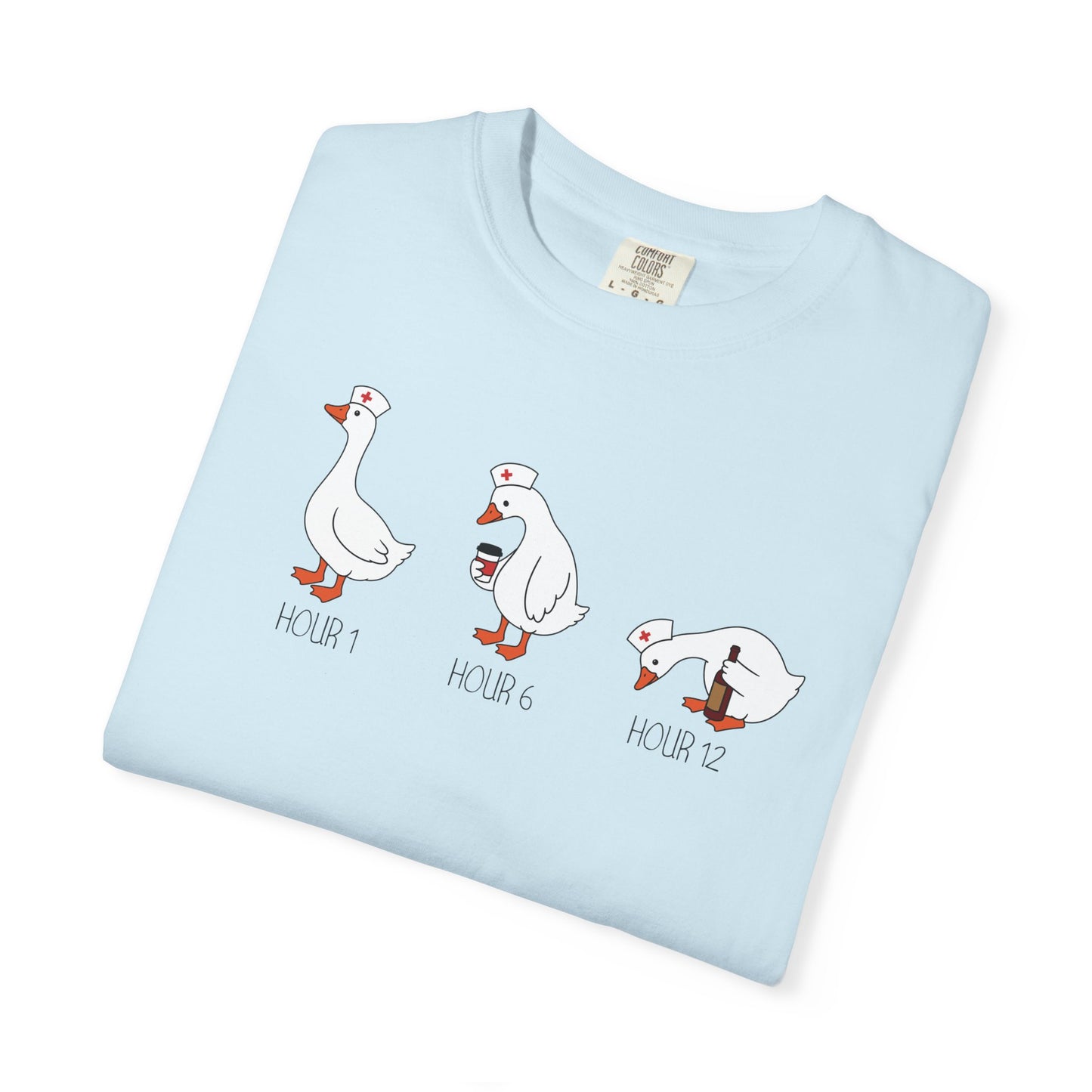 Nurse Goose Shirt, Funny Nurse T Shirt, Comfort Colors Nurse Tee, Goose Nurse Graphic Tee, Medical Humor Shirt, Nurse Gift Idea