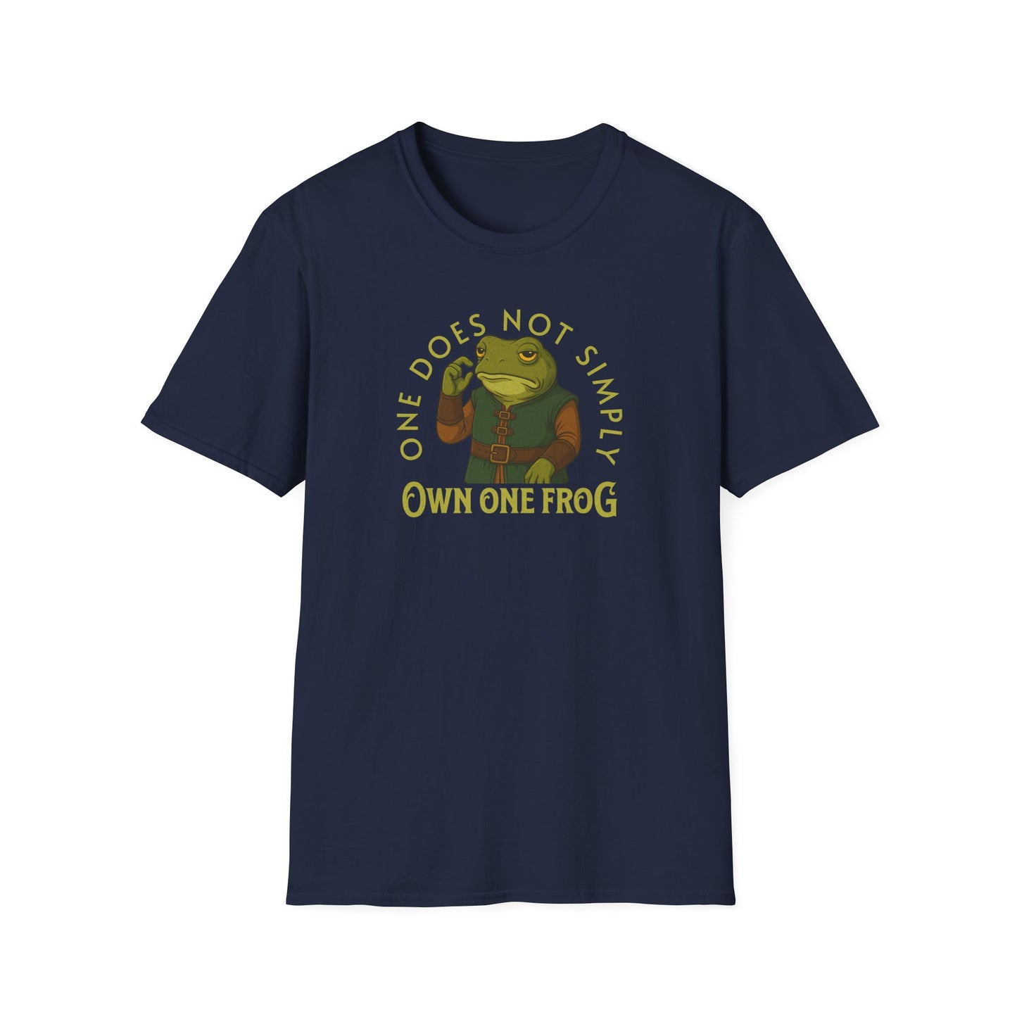 Funny Frog T-Shirt One Does Not Simply Own One Frog, Frog Meme Shirt, Amphibian Lover Gift, Cute Frog Tee
