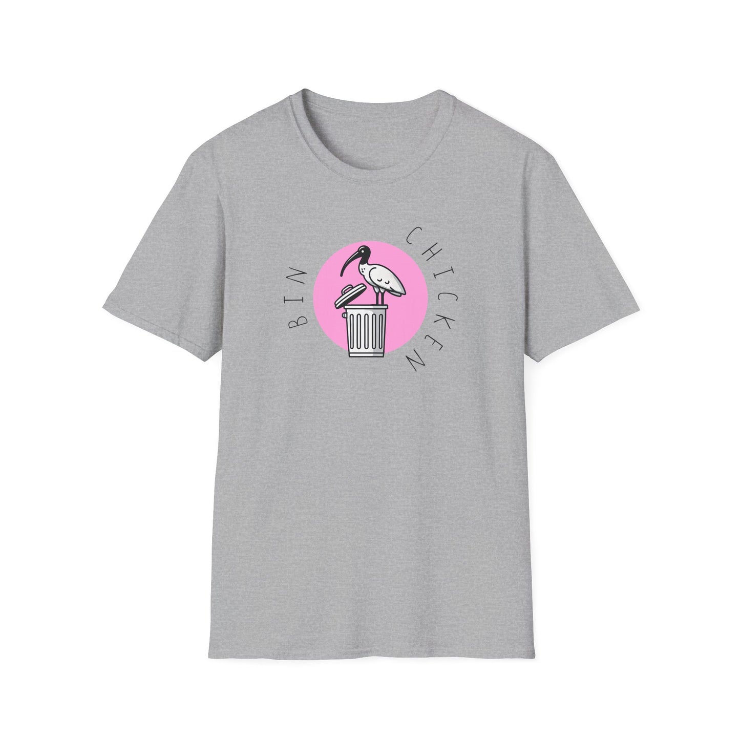 Bin Chicken T-Shirt, Australian White Ibis Shirt, Aussie Bird Lover Tee, Trash Bird Graphic Tee, Australian Wildlife Gift
