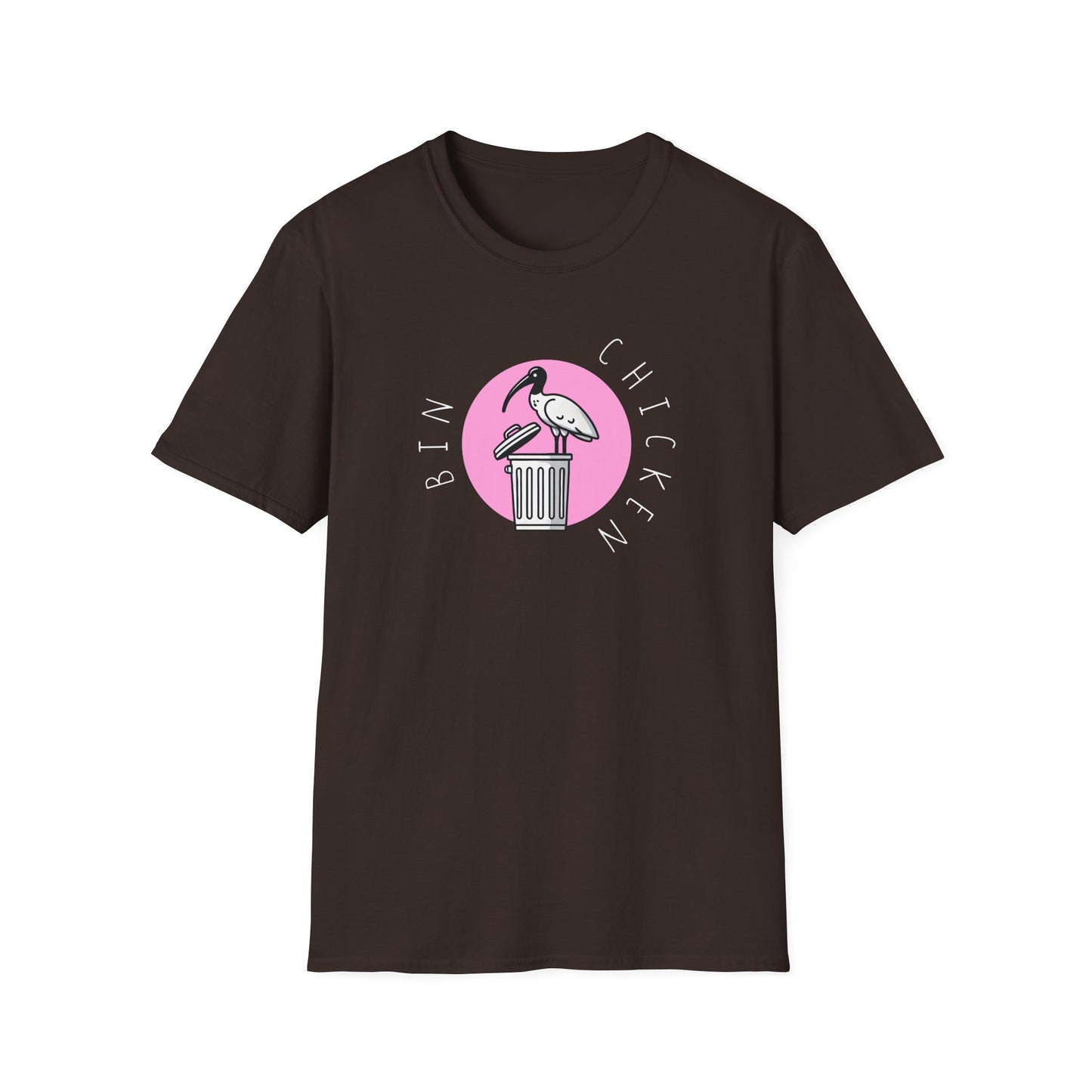 Bin Chicken T-Shirt, Australian White Ibis Shirt, Aussie Bird Lover Tee, Trash Bird Graphic Tee, Australian Wildlife Gift