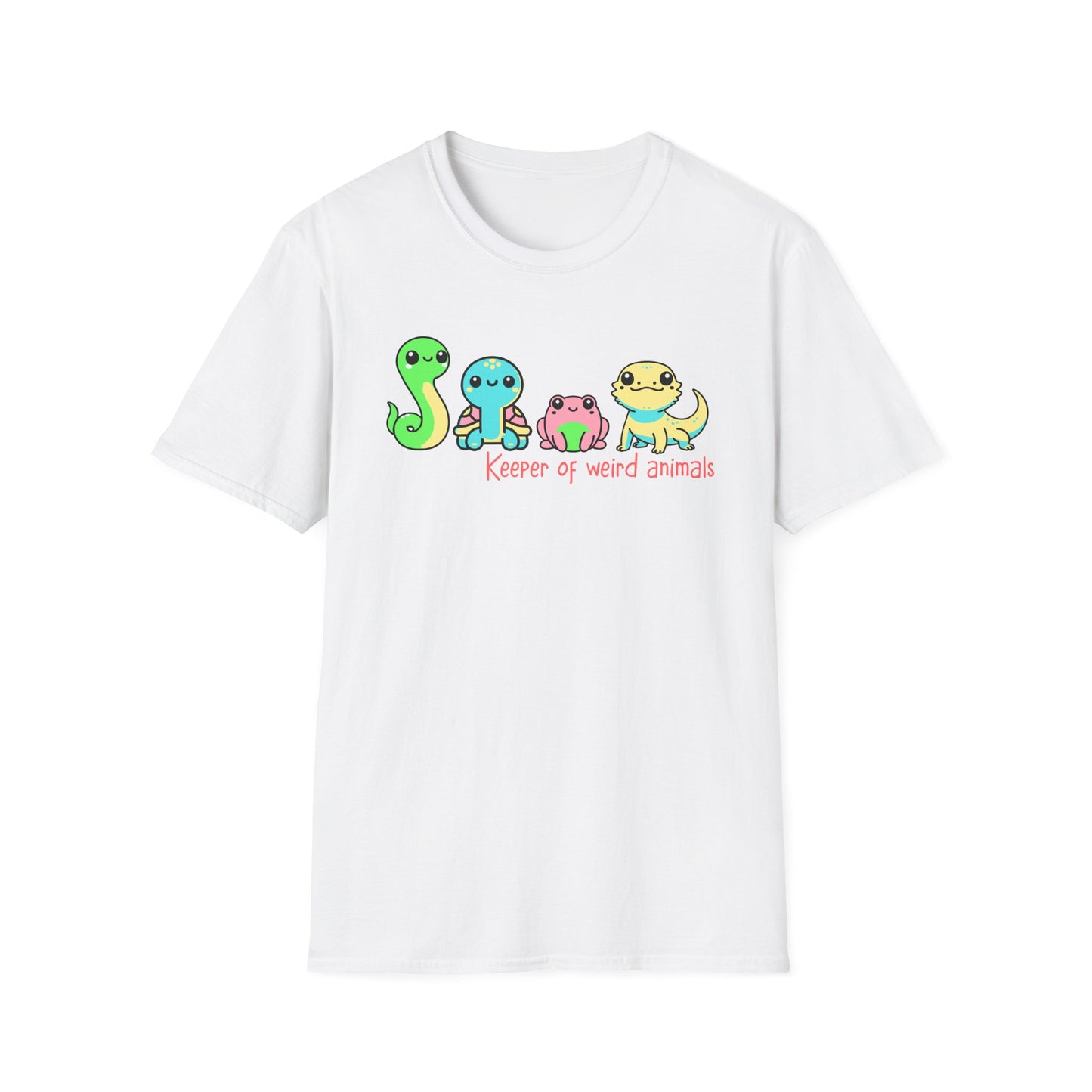 Keeper Of Weird Animals T-Shirt, Reptile Lover Shirt, Frog Snake Turtle Lizard Tee, Exotic Pet Owner Gift, Herpetology Shirt