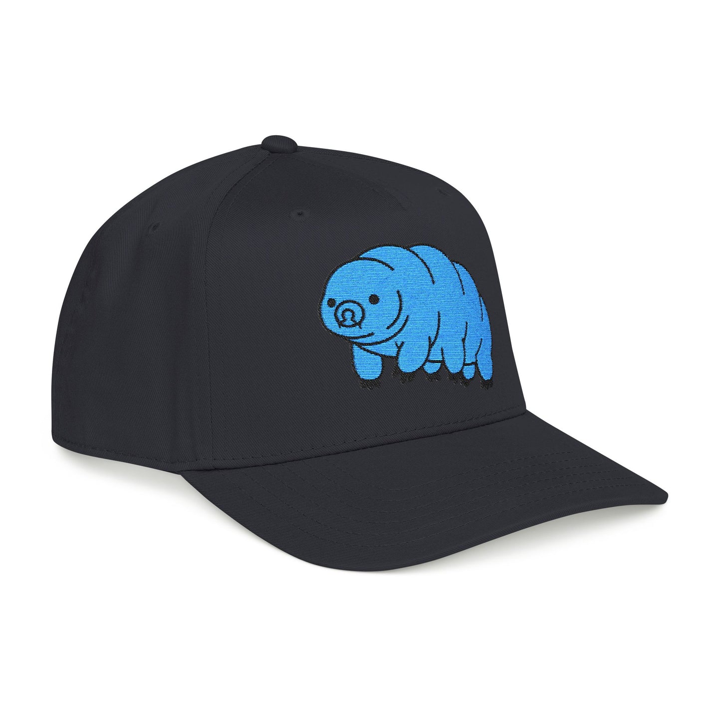 Tardigrade Embroidered Mid Profile Baseball Cap, Water Bear Hat, Science Nerd Cap, Biology Gift, Cute Microbiology Hat, Embroidered Dad Cap