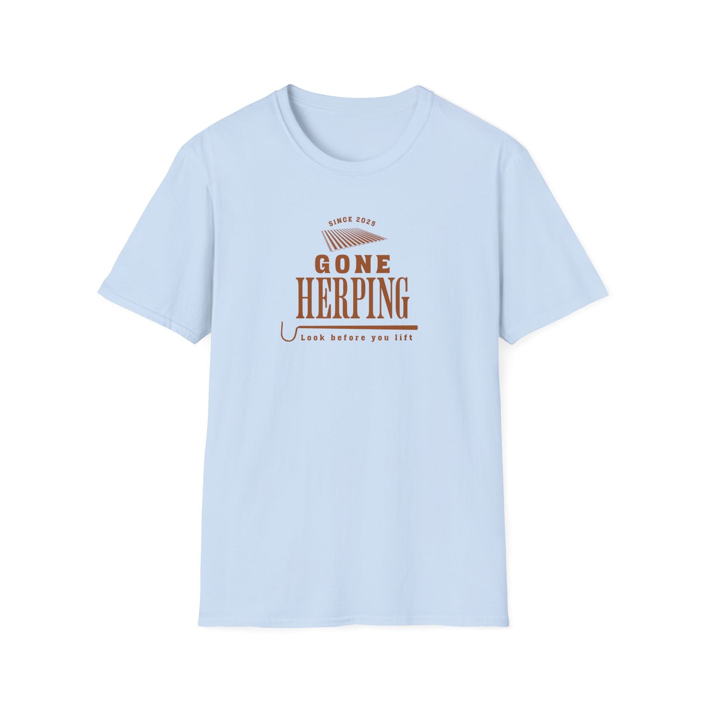 Gone Herping T-Shirt, Look Before You Lift Shirt, Field Herping Tee, Reptile Lover Gift, Snake Lover Shirt, Wildlife Graphic Tee