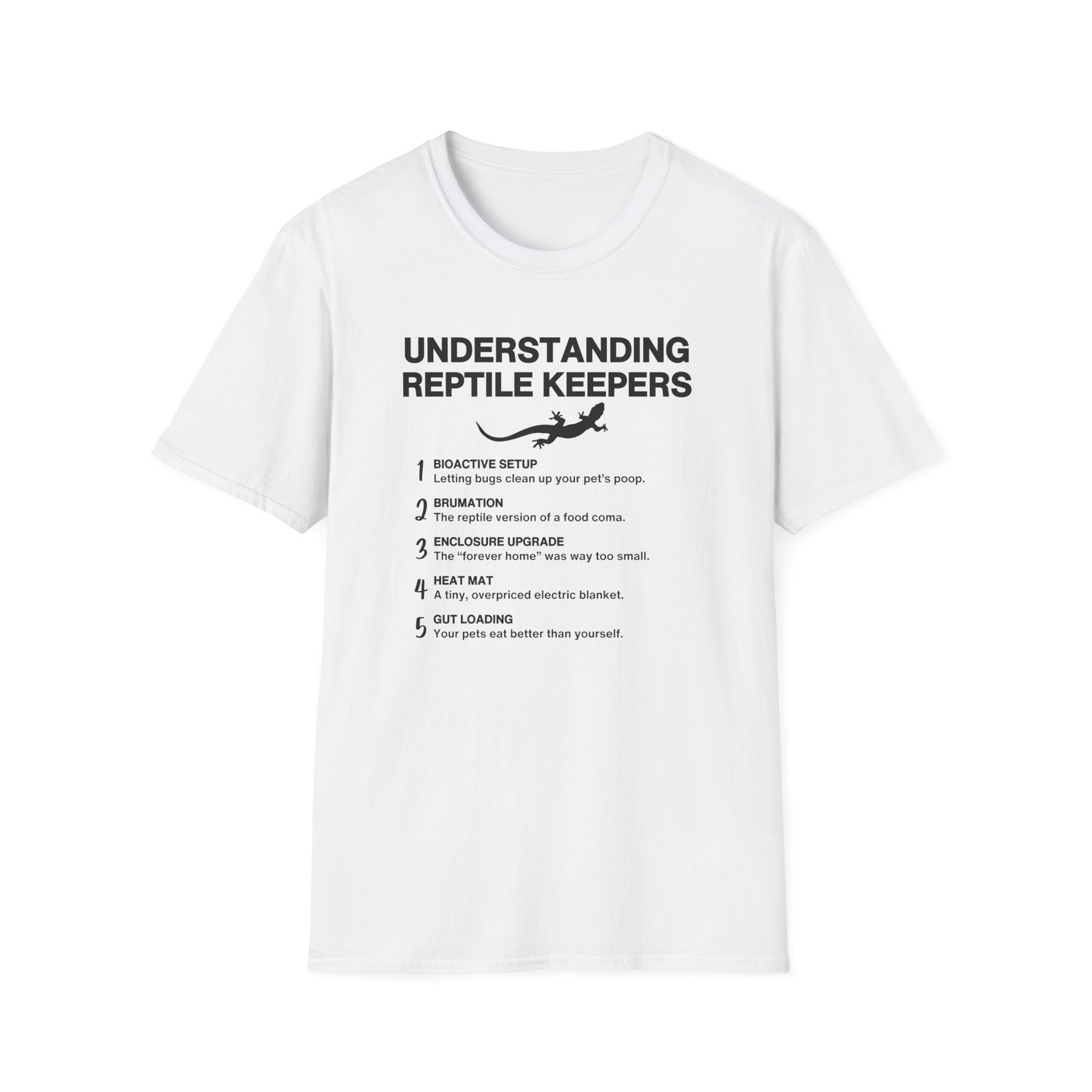 Understanding Reptile Keepers T-Shirt, Reptile Lover Shirt, Herpetology Tee, Lizard Keeper Gift, Bioactive Setup Shirt, Snake Owner Tee