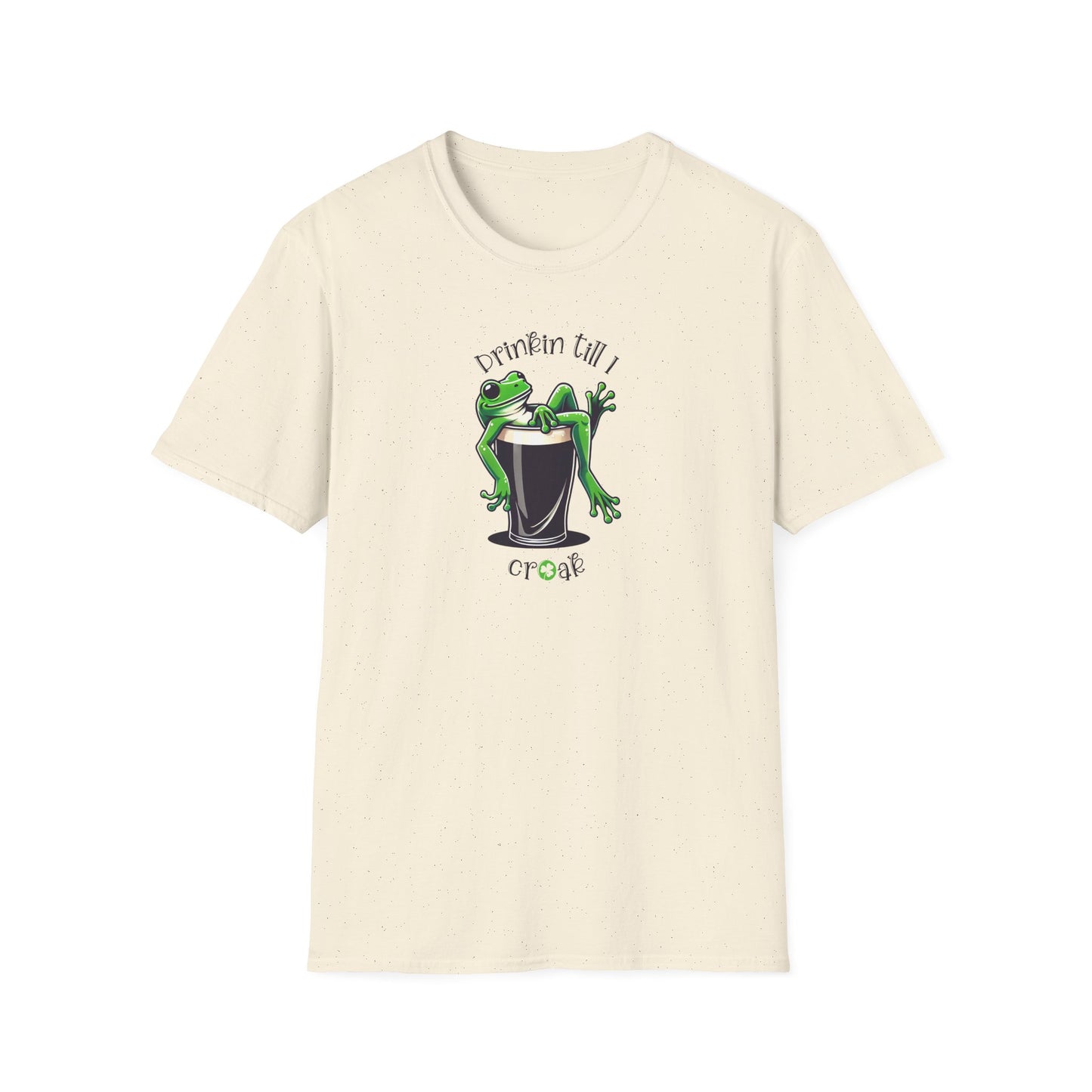 Frog Beer St Patrick’s Day T-Shirt, Drinkin Till I Croak Shirt, Frog Lover Tee, St Paddy’s Day Party Shirt, Green Beer Tee