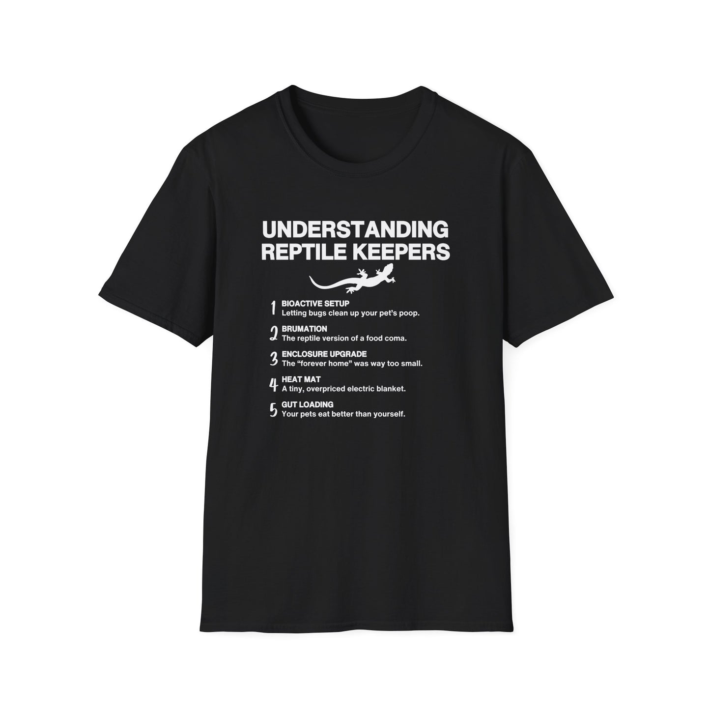 Understanding Reptile Keepers T-Shirt, Reptile Lover Shirt, Herpetology Tee, Lizard Keeper Gift, Bioactive Setup Shirt, Snake Owner Tee