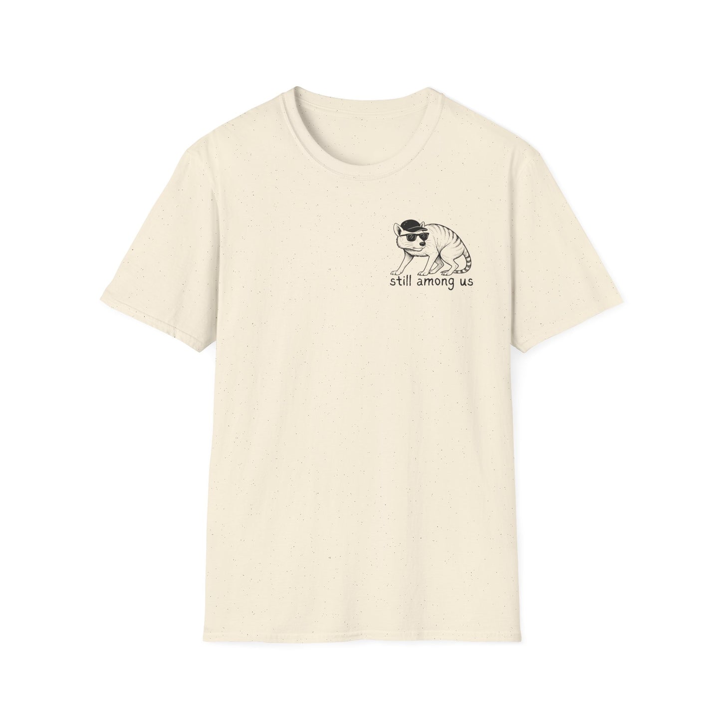 Tasmanian Tiger Incognito T-Shirt, Thylacine Disguise Shirt, Funny Extinct Animal Tee, Cryptid Shirt, Aussie Wildlife Humor, Thylacine Gift