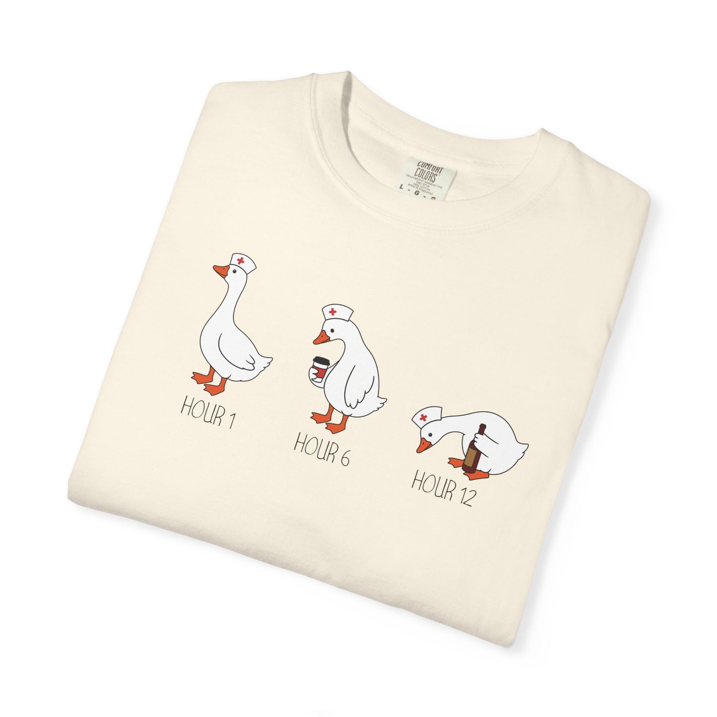 Nurse Goose Shirt, Funny Nurse T Shirt, Comfort Colors Nurse Tee, Goose Nurse Graphic Tee, Medical Humor Shirt, Nurse Gift Idea