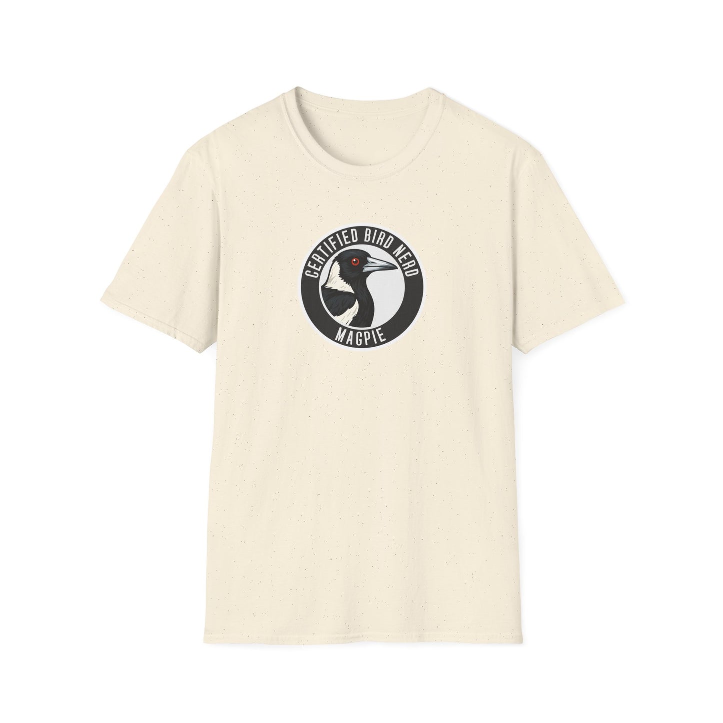 Magpie T-Shirt, Certified Bird Nerd Shirt, Australian Bird Tee, Birdwatching Gift, Wildlife Lover Tee, Aussie Magpie Graphic Tee