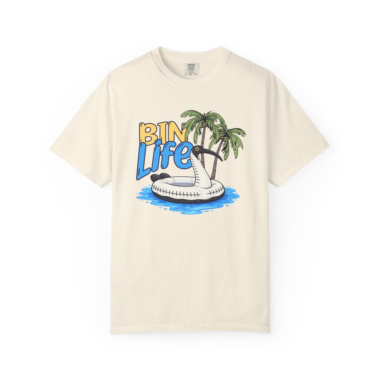 Bin Life Ibis Shirt, Funny Bin Chicken T Shirt, Comfort Colors Summer Tee, Australian Ibis Shirt, Beach Bird Graphic Tee, Aussie Gift