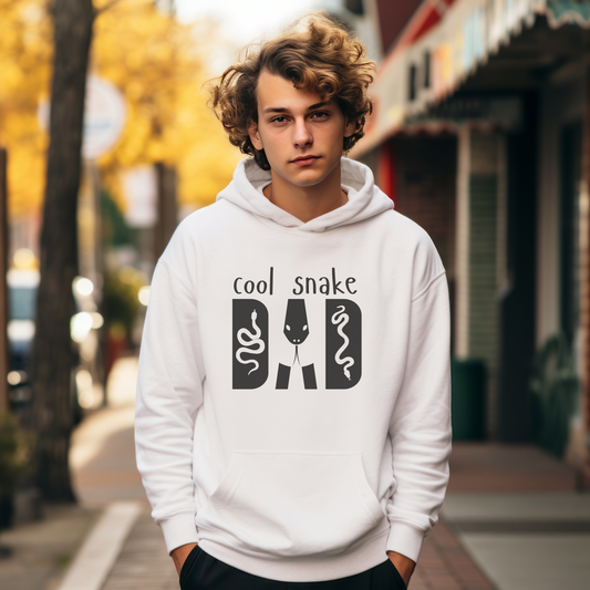 Cool Snake Dad | Unisex Hoodie | Father's Day Gift | Gift for Reptile Lover