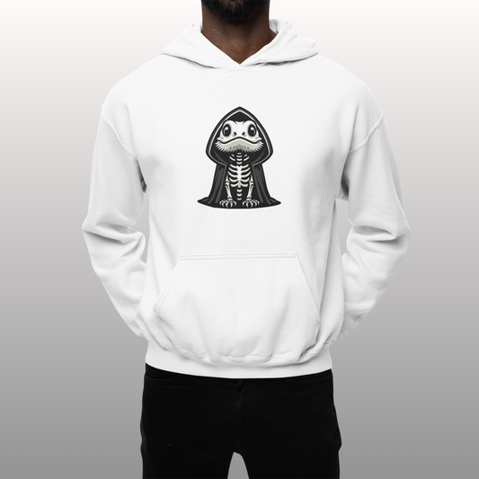 The Reaper Beardie Unisex Hooded Sweatshirt | Bearded Dragon Hoodie