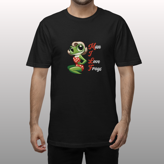 Man I Love Frogs Unisex T-Shirt