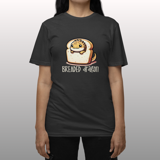 Breaded Dragon Funny Lizard Unisex Softstyle T-Shirt