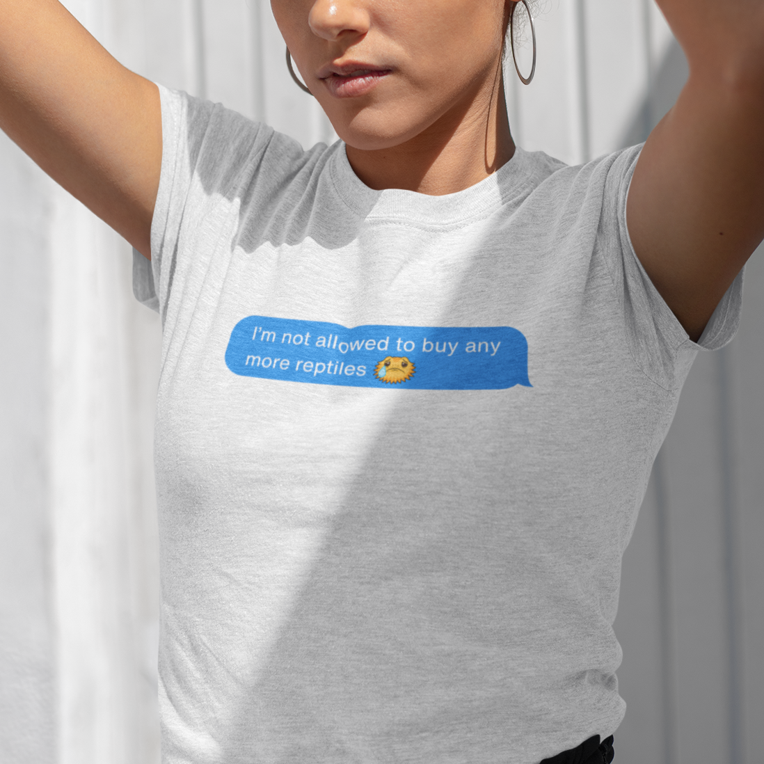 I’m Not Allowed to Buy More Reptiles T-Shirt – Funny Reptile Keeper Tee