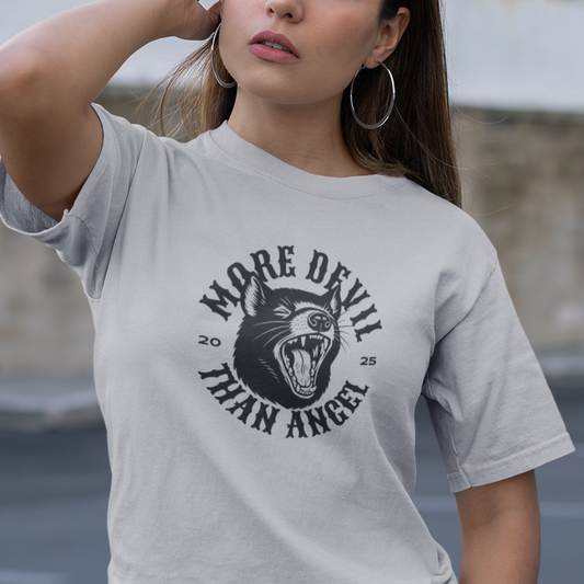 Tasmanian Devil T-Shirt – More Devil Than Angel Australian Wildlife Tee