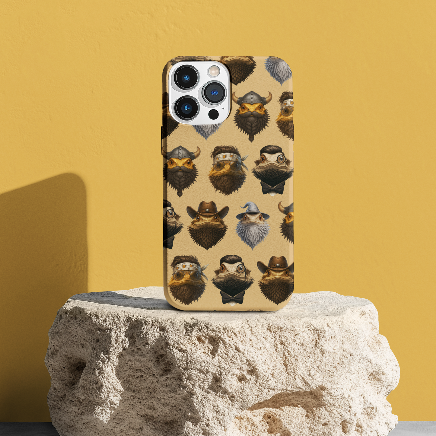 Quirky Bearded Dragon iPhone Case – Great Beards Reptile Lover Gift