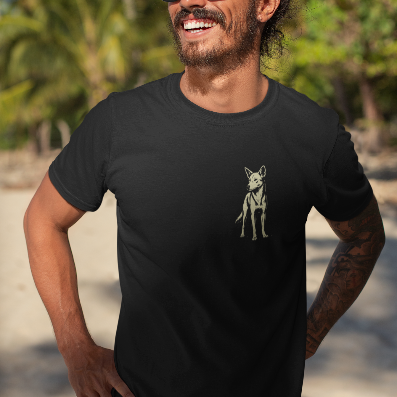 Dingo T-Shirt – Australian Wildlife Outback Spirit Tee