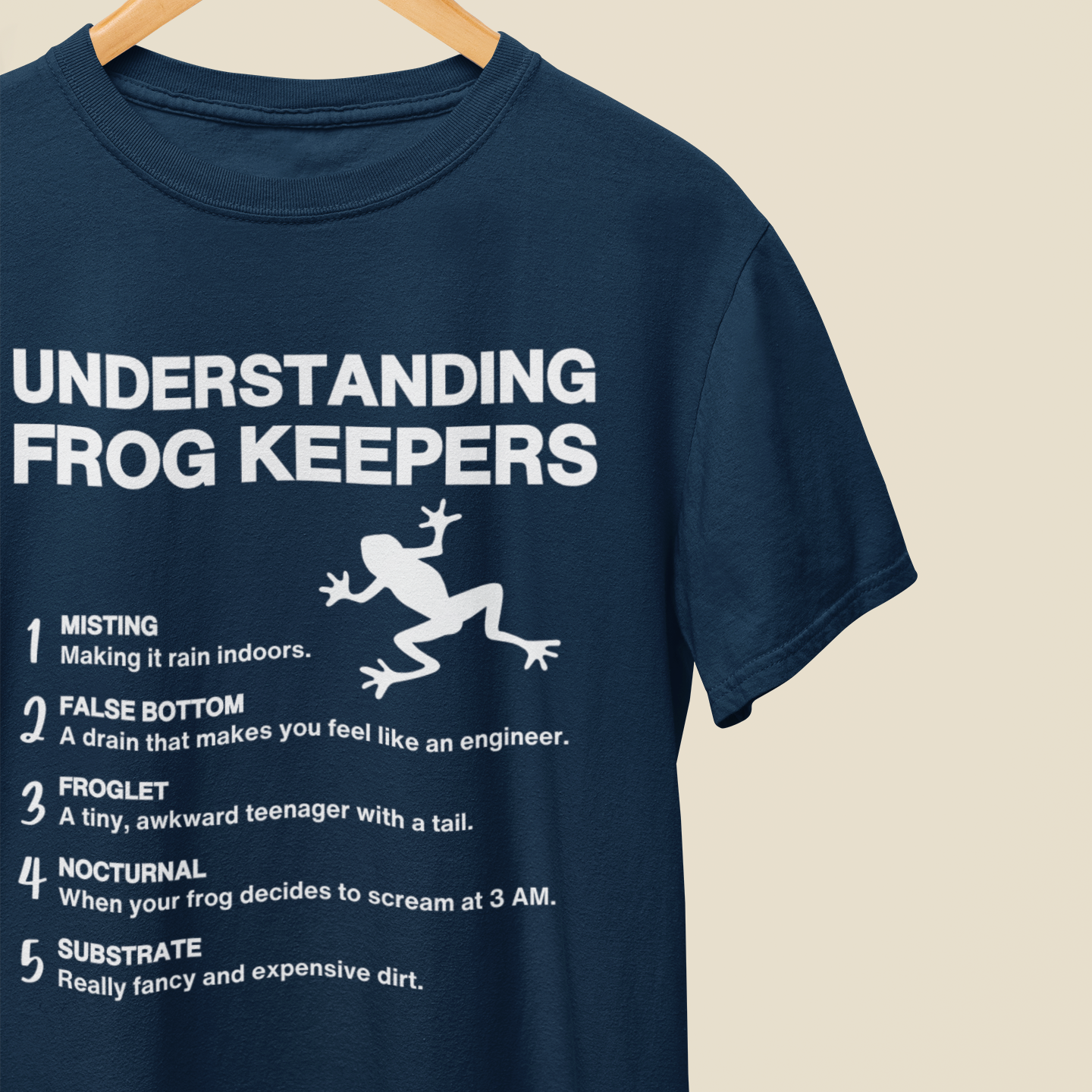 Understanding Frog Keepers T-Shirt – Amphibian Lover Gift Aussie Herp Tee