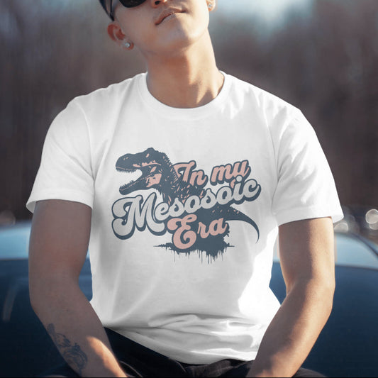 In My Mesozoic Era T-Shirt – Funny Dinosaur Science Teacher Aussie Tee