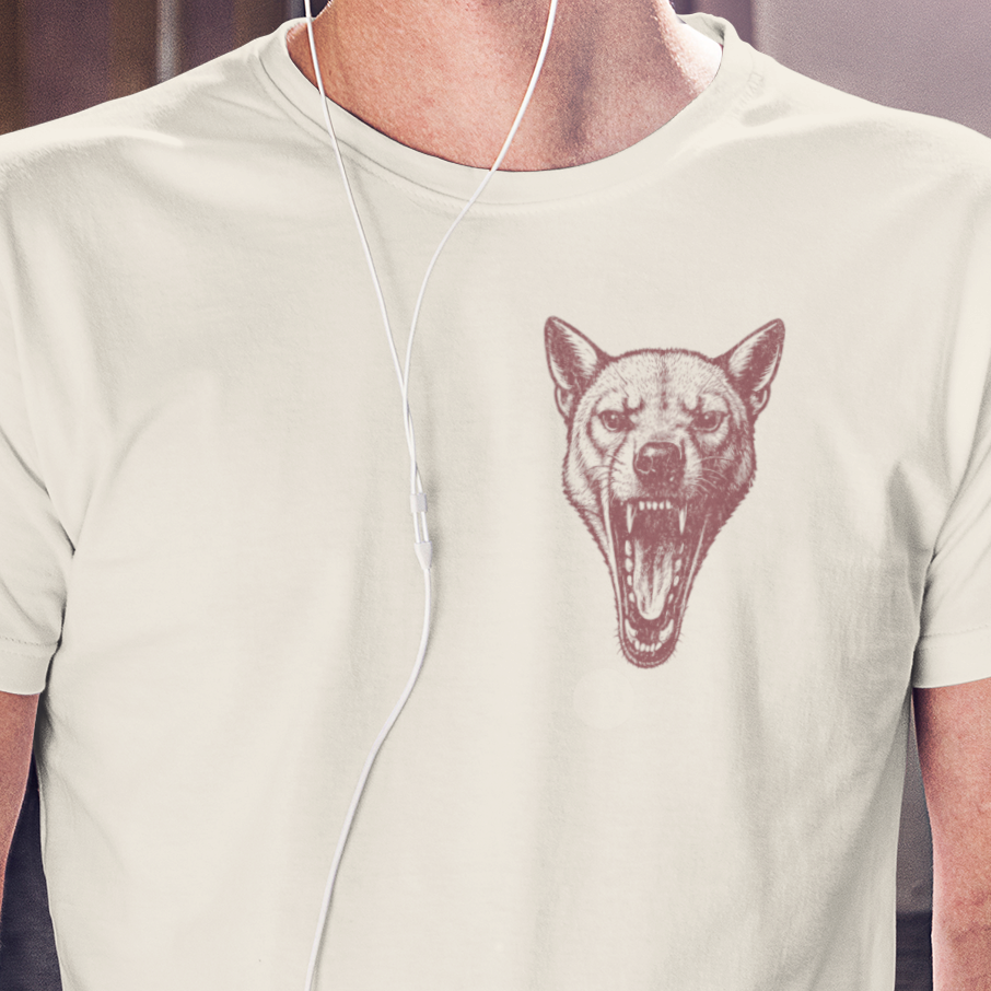 Thylacine T-Shirt Extinct Not Forgotten, Tasmanian Tiger Shirt, Double Sided Graphic Tee, Australian Wildlife Shirt, Conservation Gift