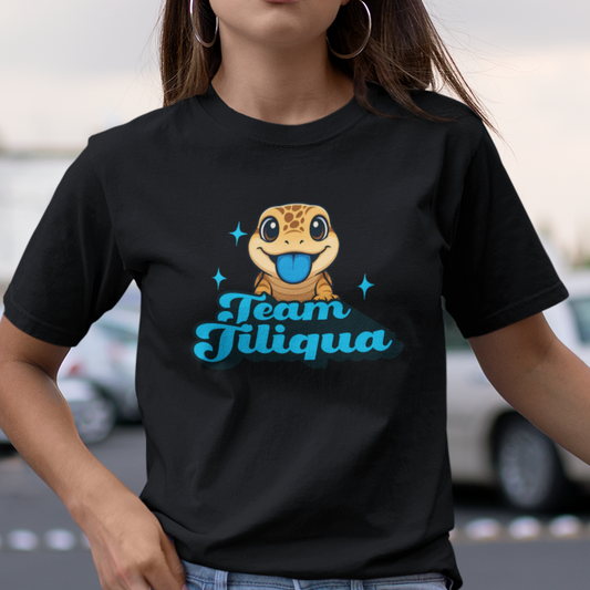 Blue Tongue Lizard T-Shirt Team Tiliqua Shirt, Bluetongue Skink Tee, Reptile Lover Gift, Herpetology Shirt, Aussie Reptile