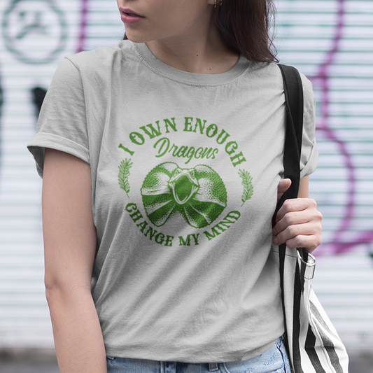 Frilled Dragon T-Shirt I Own Enough Dragons Shirt, Funny Reptile Keeper Tee, Beardie Lover Gift, Lizard Owner Shirt
